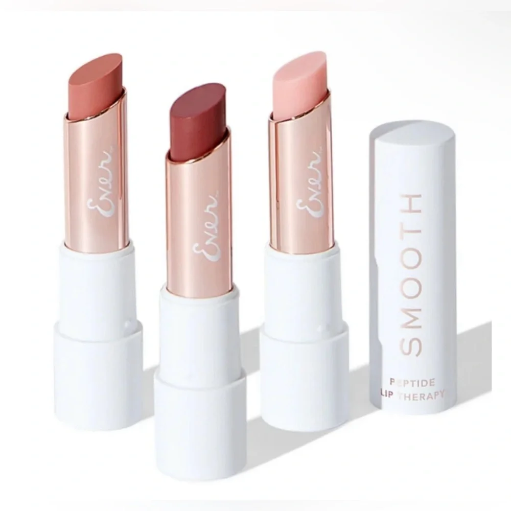 Ever Skincare - Smooth Peptide Lip Therapy | Pretty Pink - NIB | Peptides & Shea